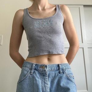 Brandy Melville Grey Malibu Tank top